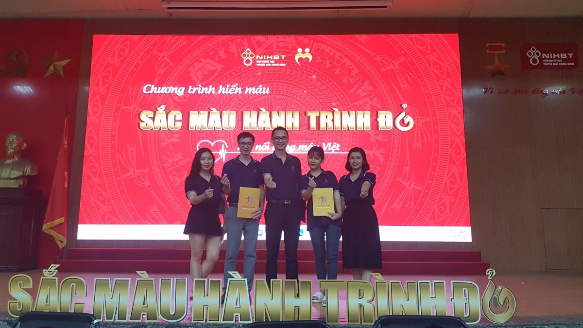 Cán bộ, nhân viên Tâm Đức tham gia hiến máu nhân đạo theo : Hành trình đỏ 6.2022